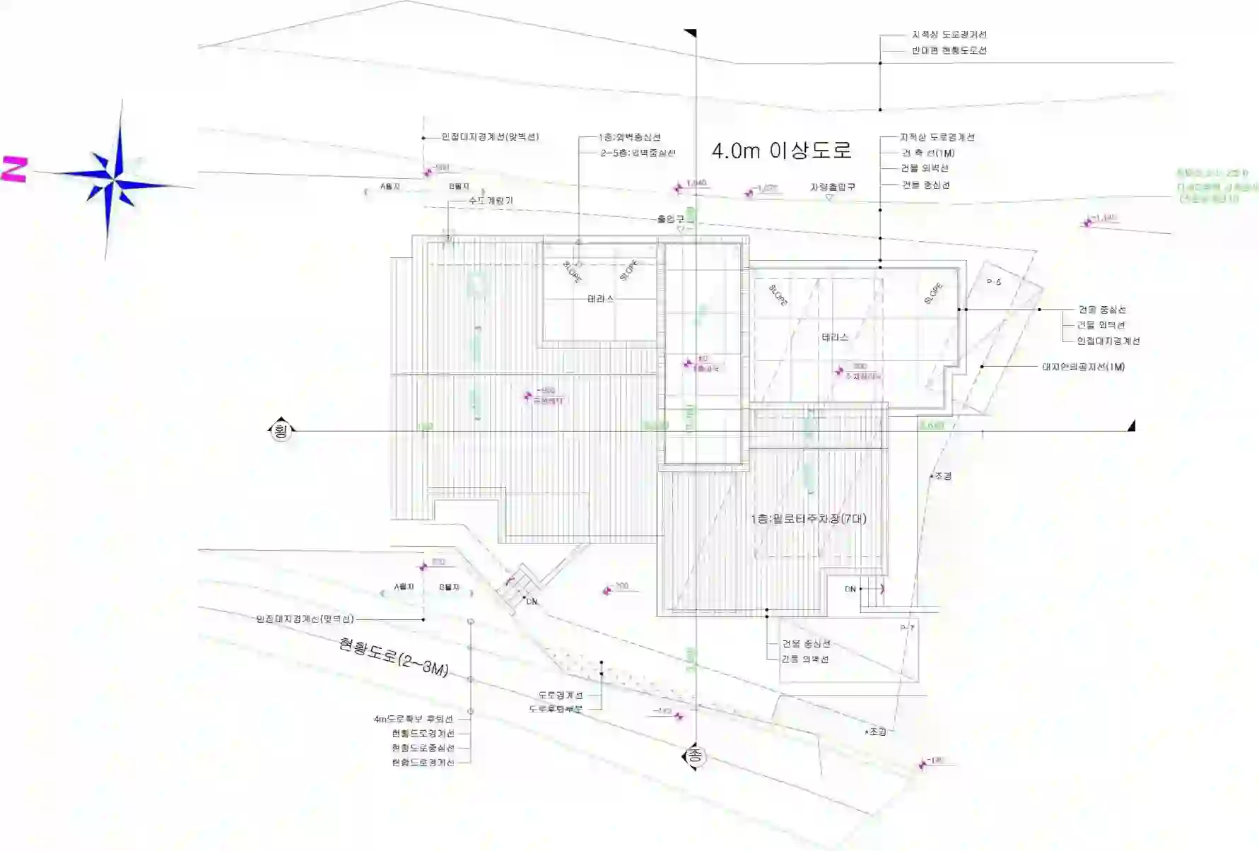 라온빌 배치도 이미지